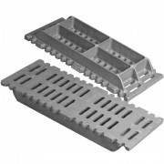 Чугунные колосники для котлов 300x200 мм СЧ20